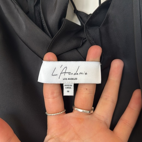 L'Academie Lari Maxi Dress in Black - M - Picture 5 of 5